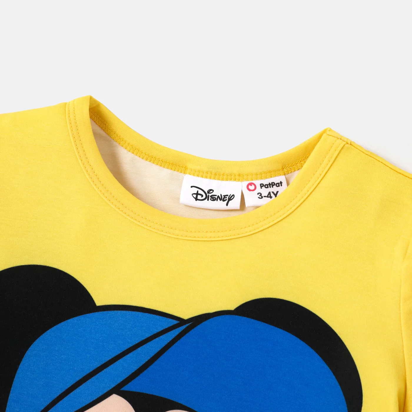 Disney Mickey and Friends Toddler/Kid Girl/Boy Character Print Naia™ Short-sleeve Tee Yellow image 4