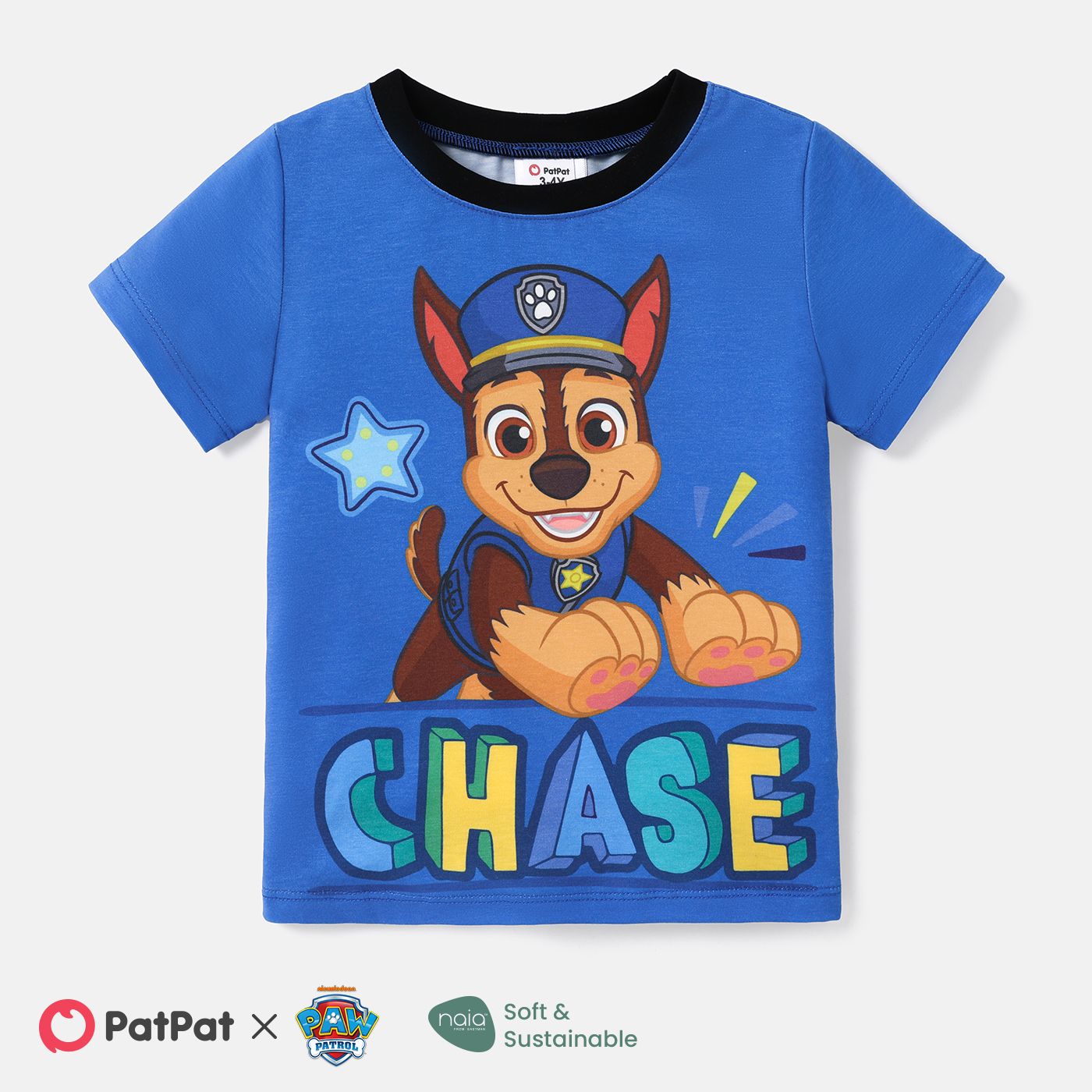 

PAW Patrol Toddler Girl/Boy Character & Letter Print Naia™ Short-sleeve Tee