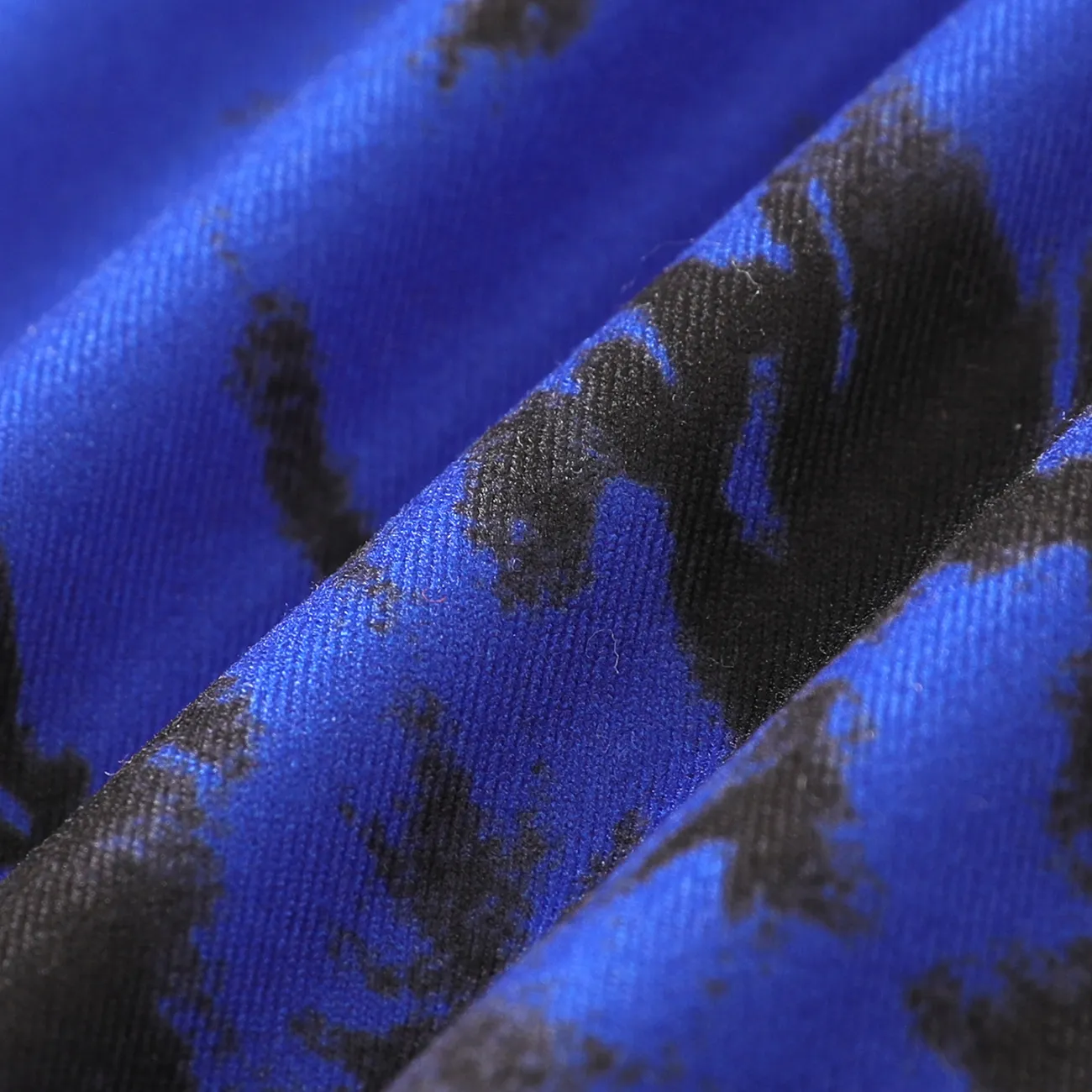 Bambini Ragazzo Tie-dye Manica corta Maglietta Blu big image 1