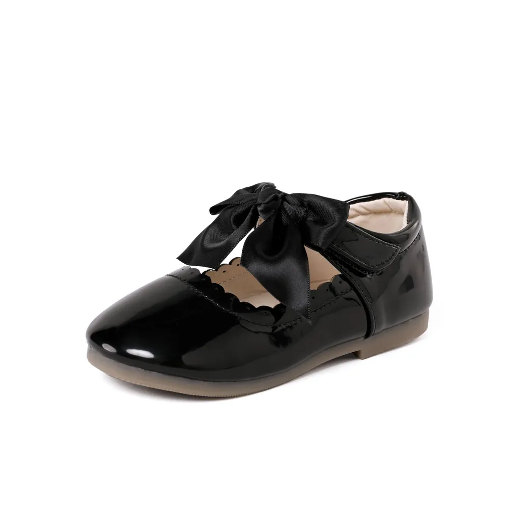 Bambino piccolo Ragazza Dolce Tinta unita Scarpe in pelle big image 19