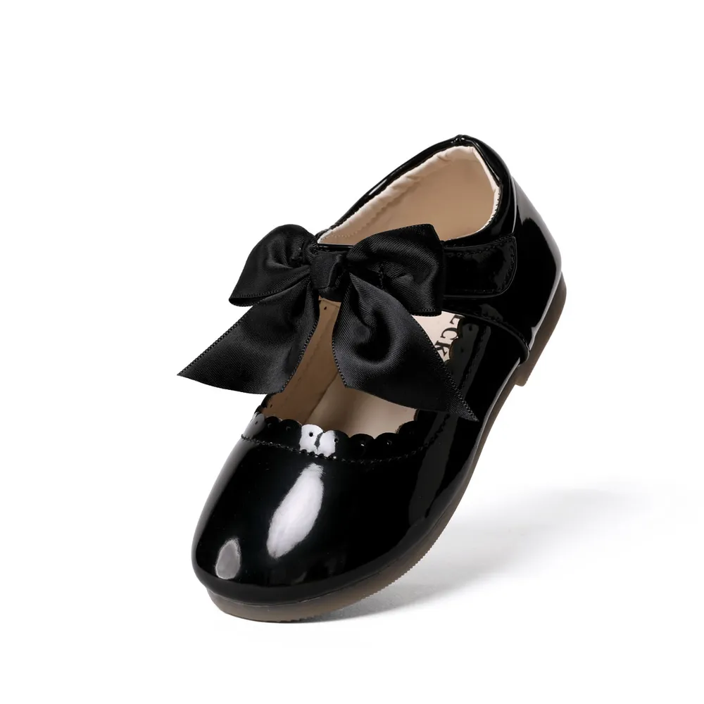 Bambino piccolo Ragazza Dolce Tinta unita Scarpe in pelle big image 16
