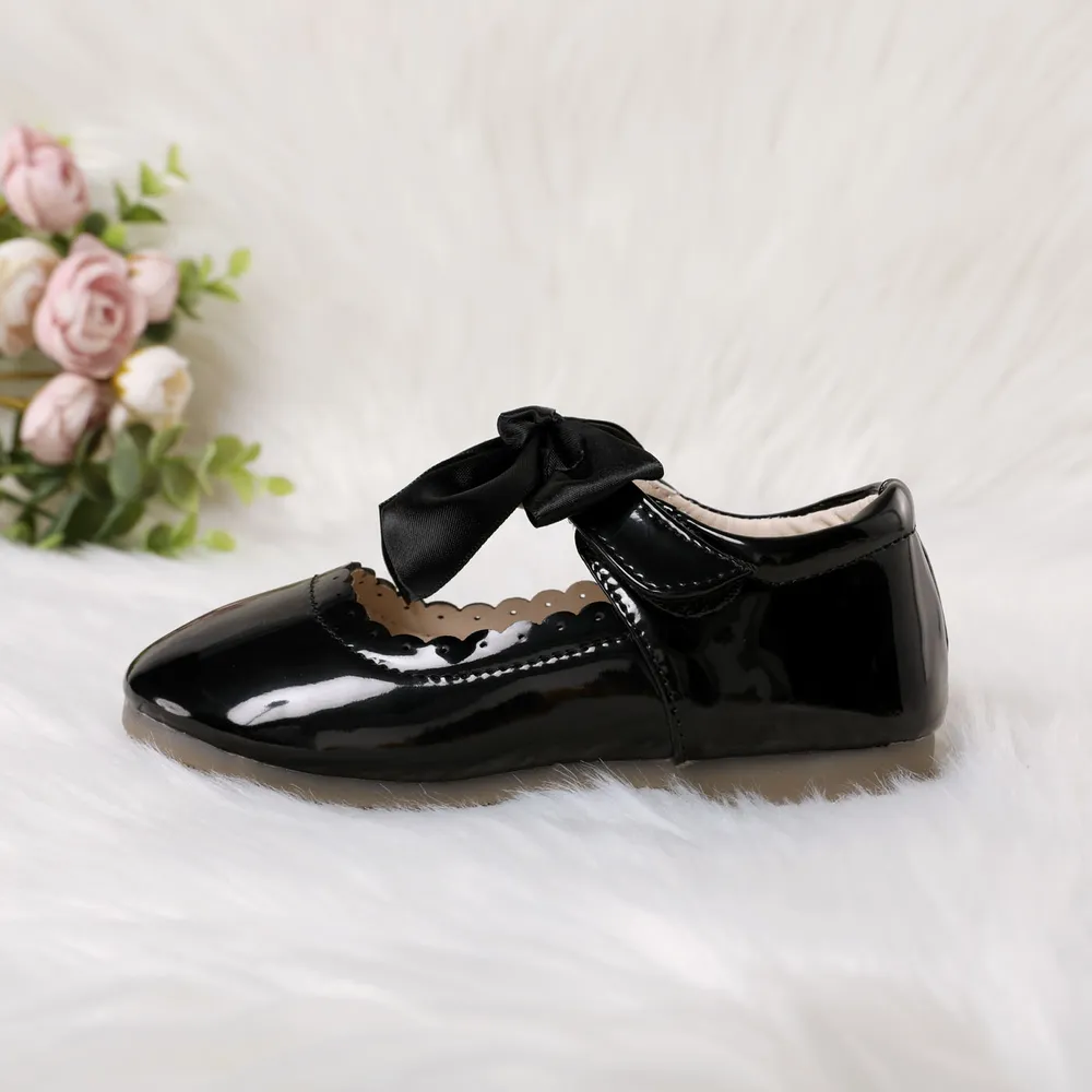 Bambino piccolo Ragazza Dolce Tinta unita Scarpe in pelle big image 15