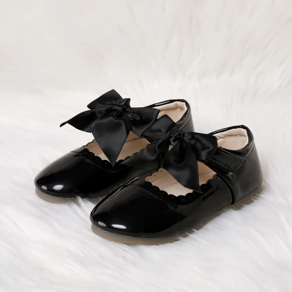 Bambino piccolo Ragazza Dolce Tinta unita Scarpe in pelle big image 18