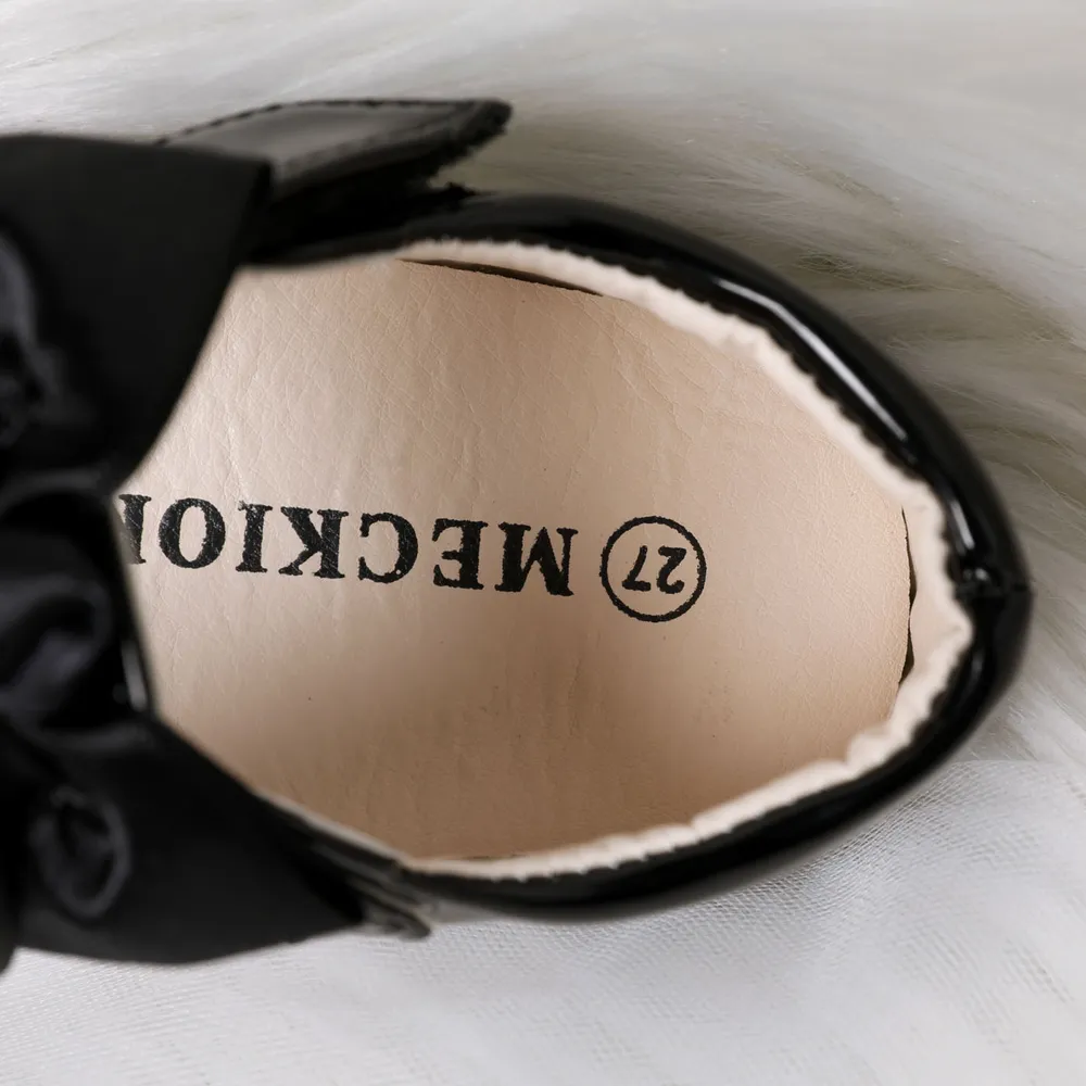 Bambino piccolo Ragazza Dolce Tinta unita Scarpe in pelle big image 10