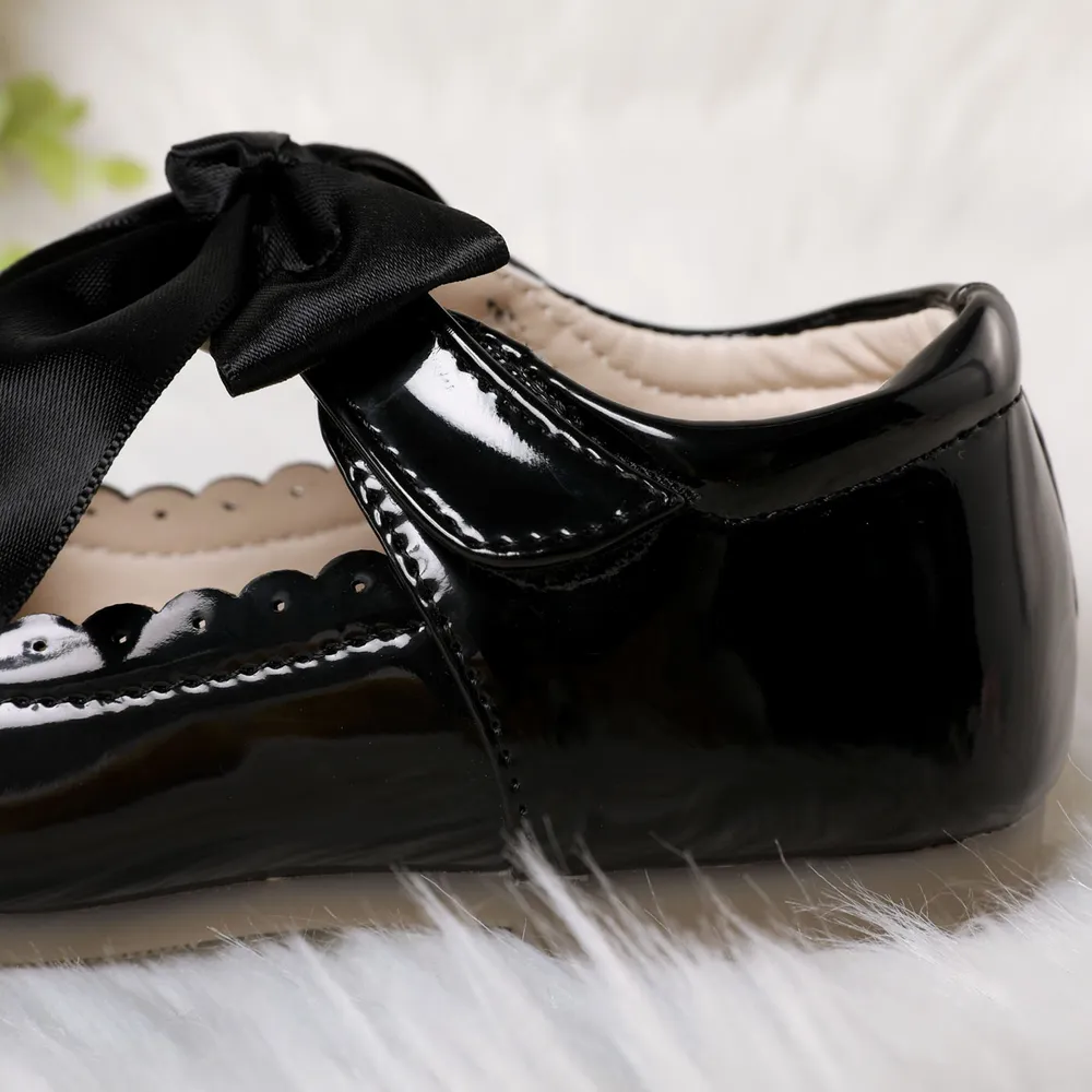Bambino piccolo Ragazza Dolce Tinta unita Scarpe in pelle big image 12
