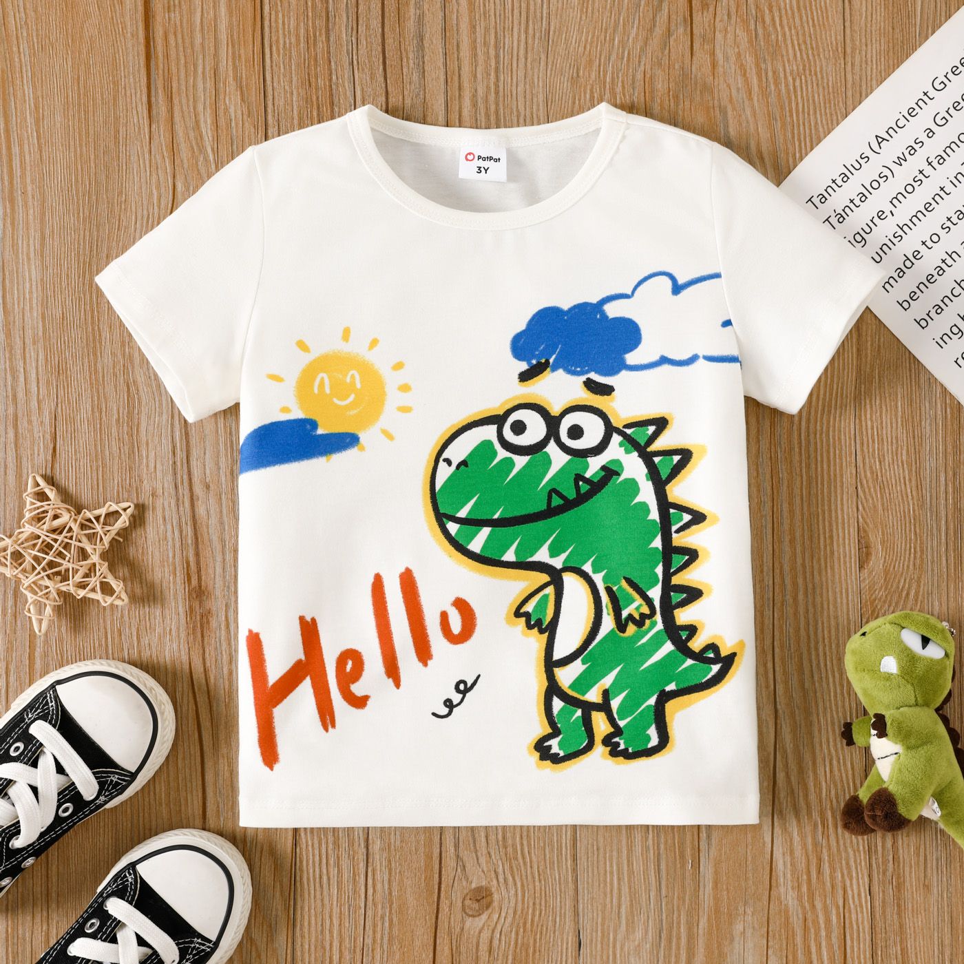 

Toddler Boy Dinosaur Graphic Short-sleeve Tee