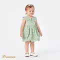 嬰兒 襟貼 樹懶 優雅 無袖 連衣裙  image 3