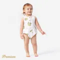 <Shell Seeker> Baby Boy/Girl Cotton Tank Romper / Overalls Shorts / Two-piece Swimsuit  image 4