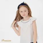 2-piece Toddler Girl 100% Cotton Sleeveless Ruffled Top & Shorts Set  image 4