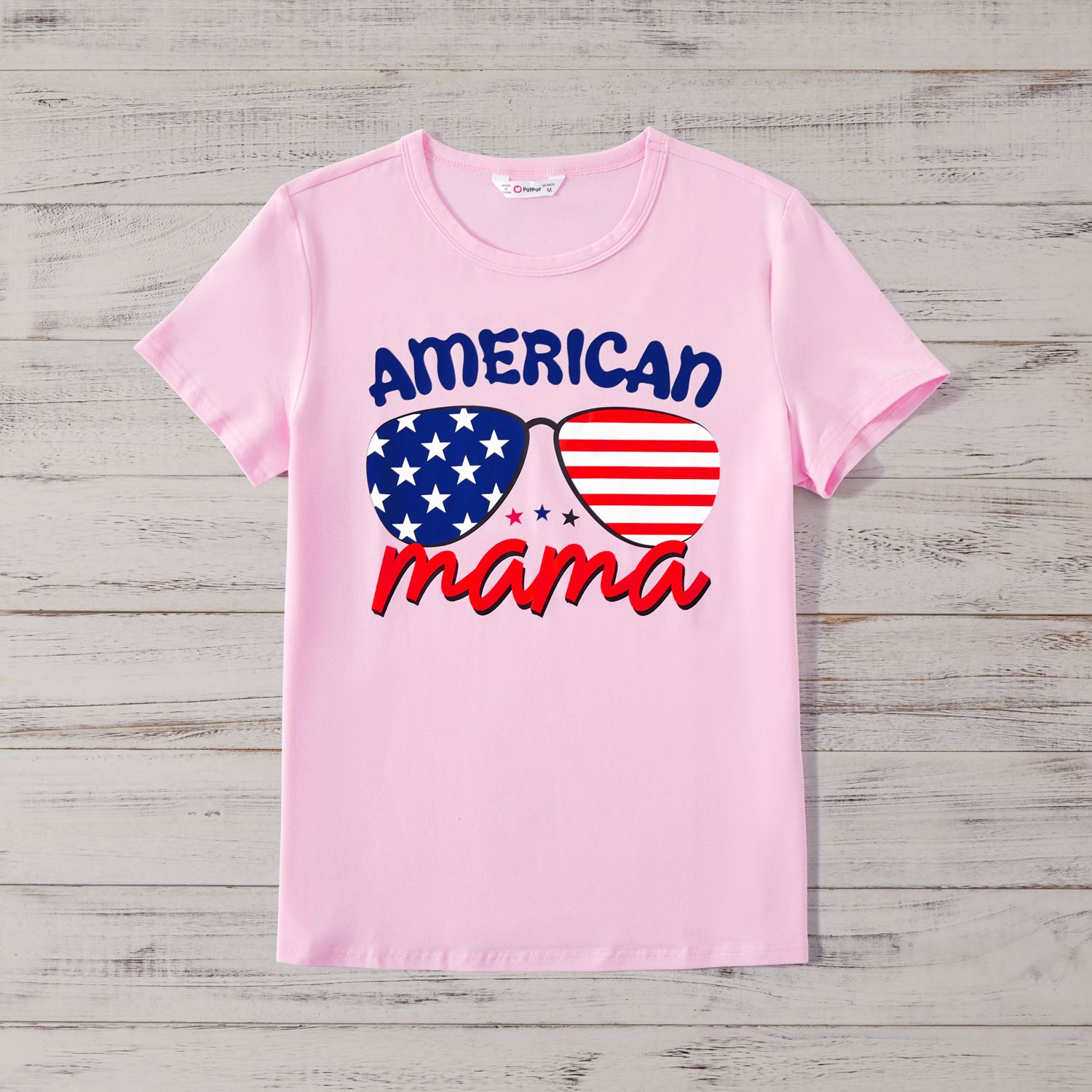Independence Day Family Matching Cotton Short-sleeve Tee