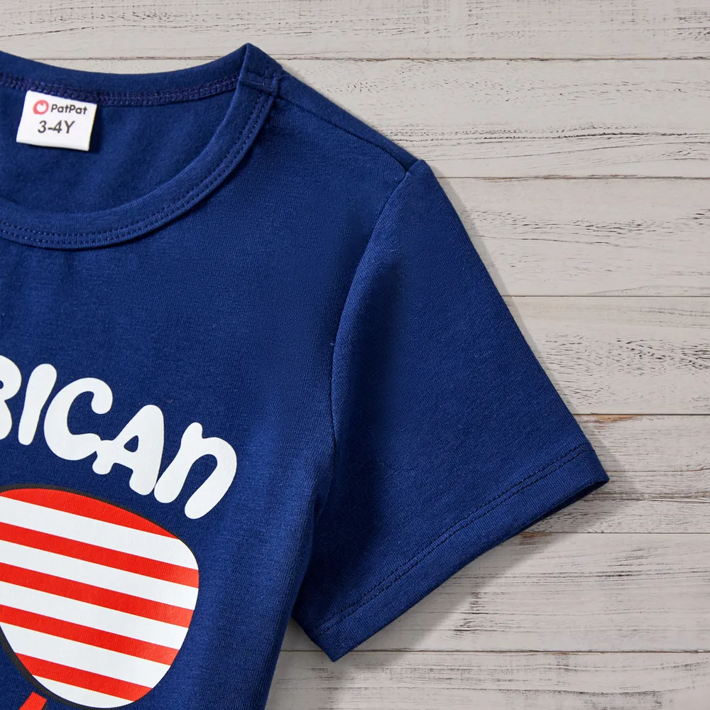 Independence Day Family Matching Short-sleeve Tops big image 11