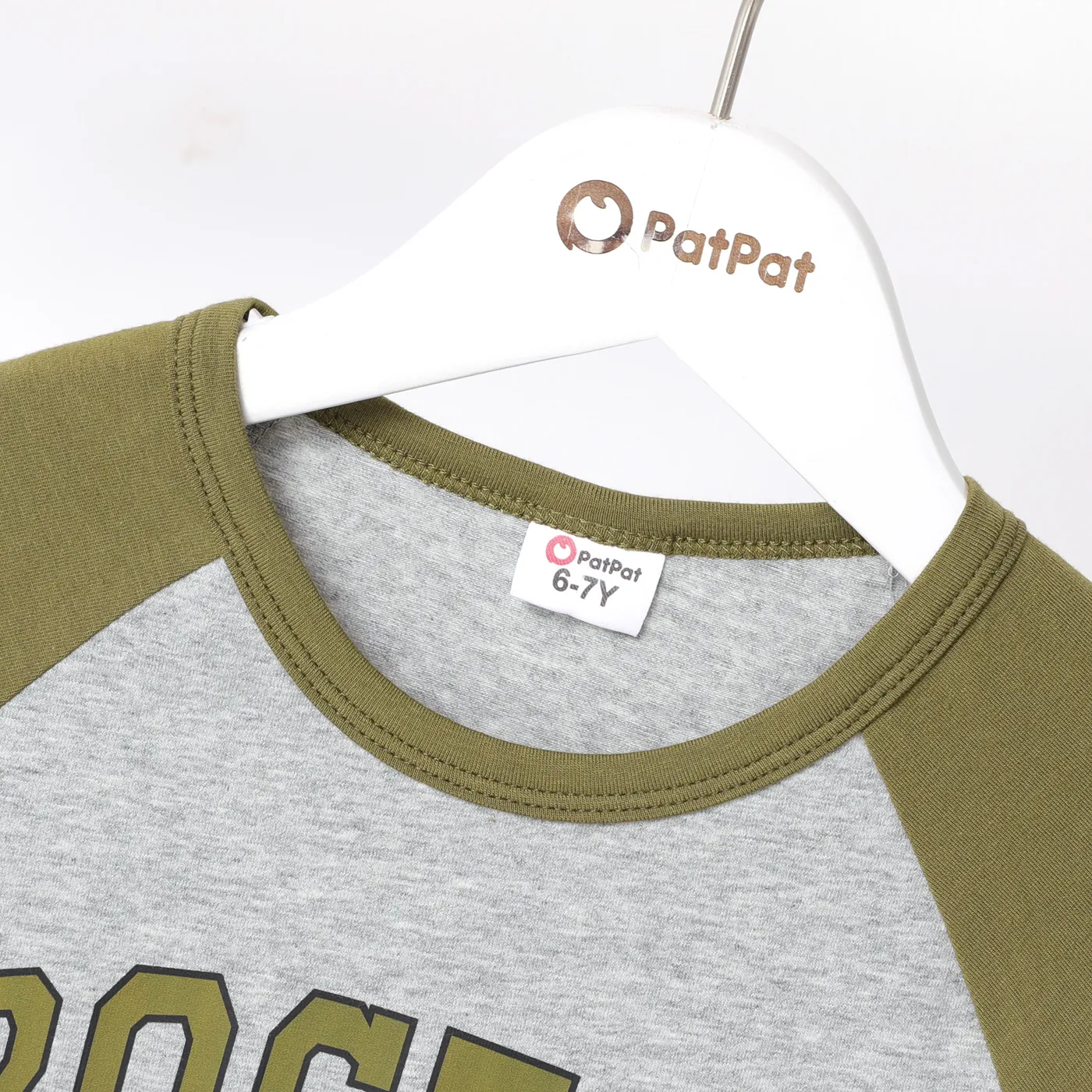 Kid Boy Cotton Letters Print Short-sleeve Tee  image 3