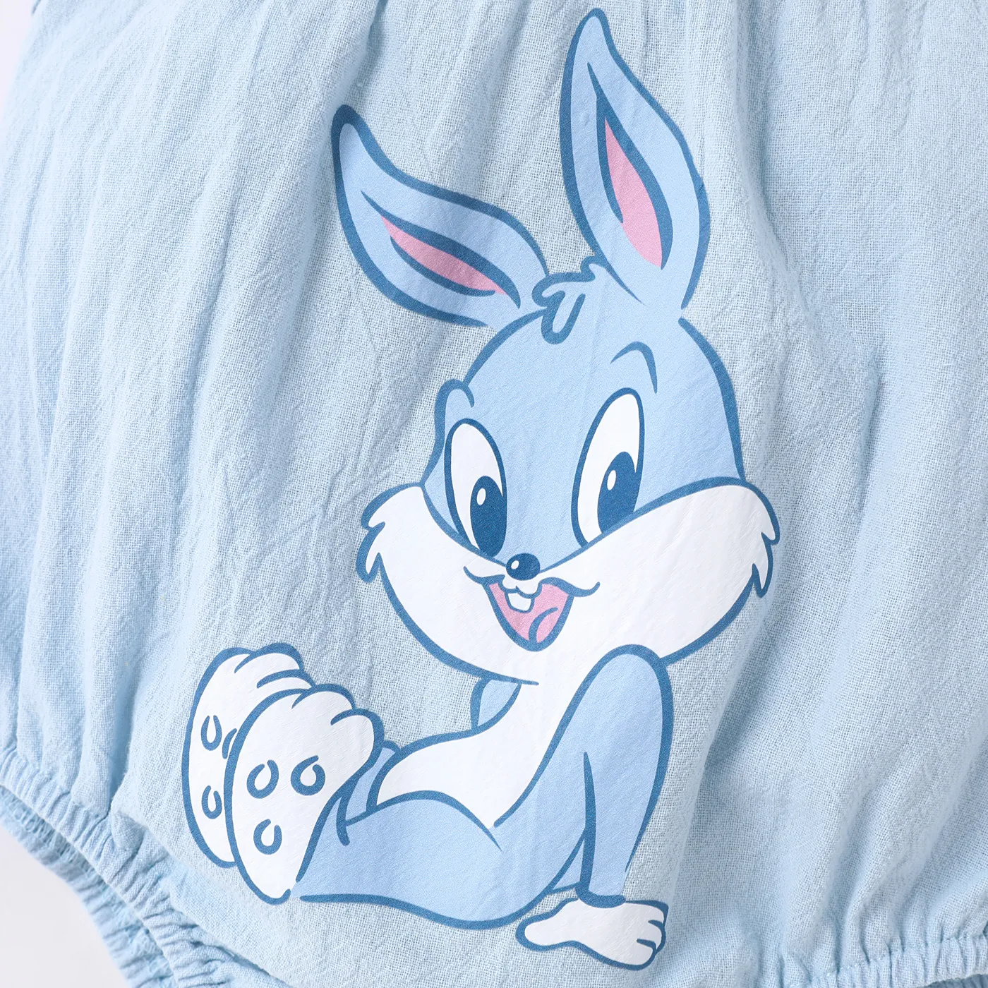 Looney Tunes Baby Boy/Girl 100% Cotton Graphic Overall Romper  image 4