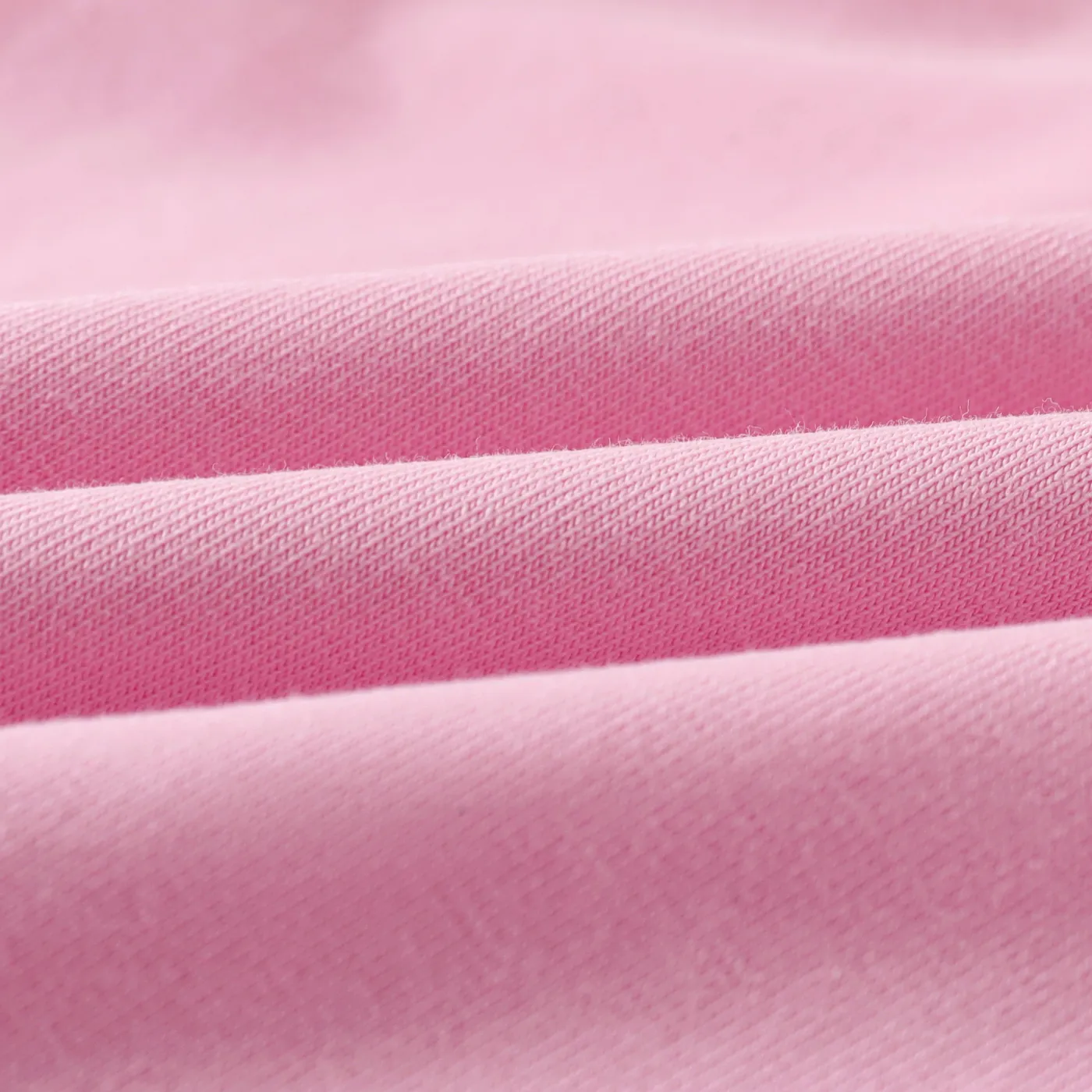 Kid Girl/Boy Fruit Patched Detail Short-sleeve Cotton Tee Pink image 5