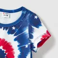 Independence Day Family Matching Cotton Short-sleeve T-shirts and Tank Dresses Sets  image 4