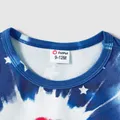 Independence Day Family Matching Cotton Short-sleeve T-shirts and Tank Dresses Sets  image 3