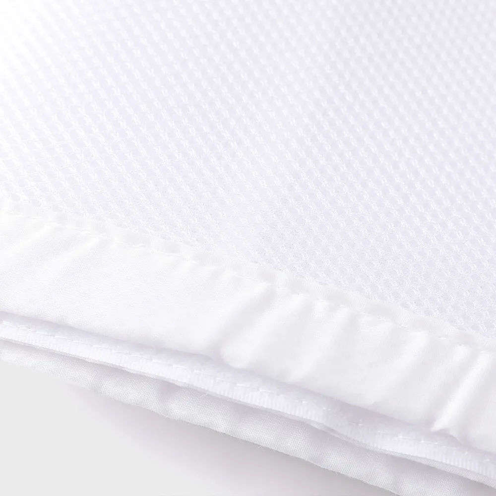 Breathable Mesh Crib Rail Guard Covers Fits Four-Sided Slatted Crib big image 6
