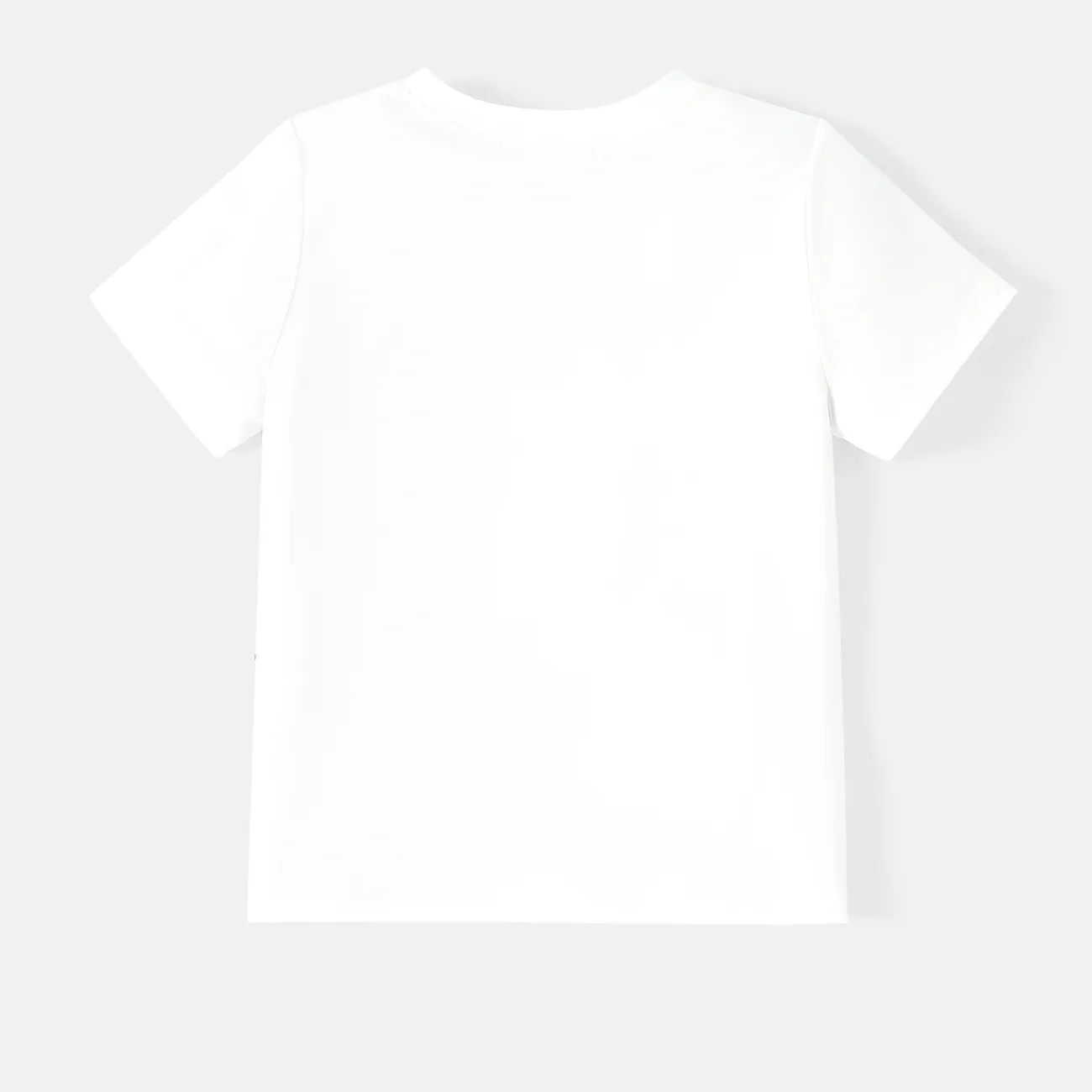 迪士尼幼兒/兒童女孩/男孩角色和字母印花 Naia™ 短袖 T 恤 白色 big image 1