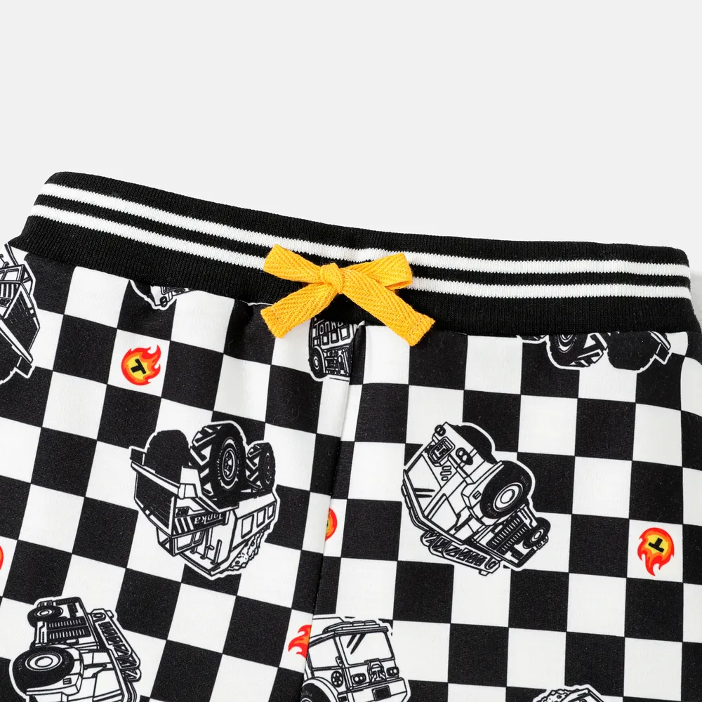 Tonka Toddler Boy Plaid/Letter Print Naia™ Shorts big image 3