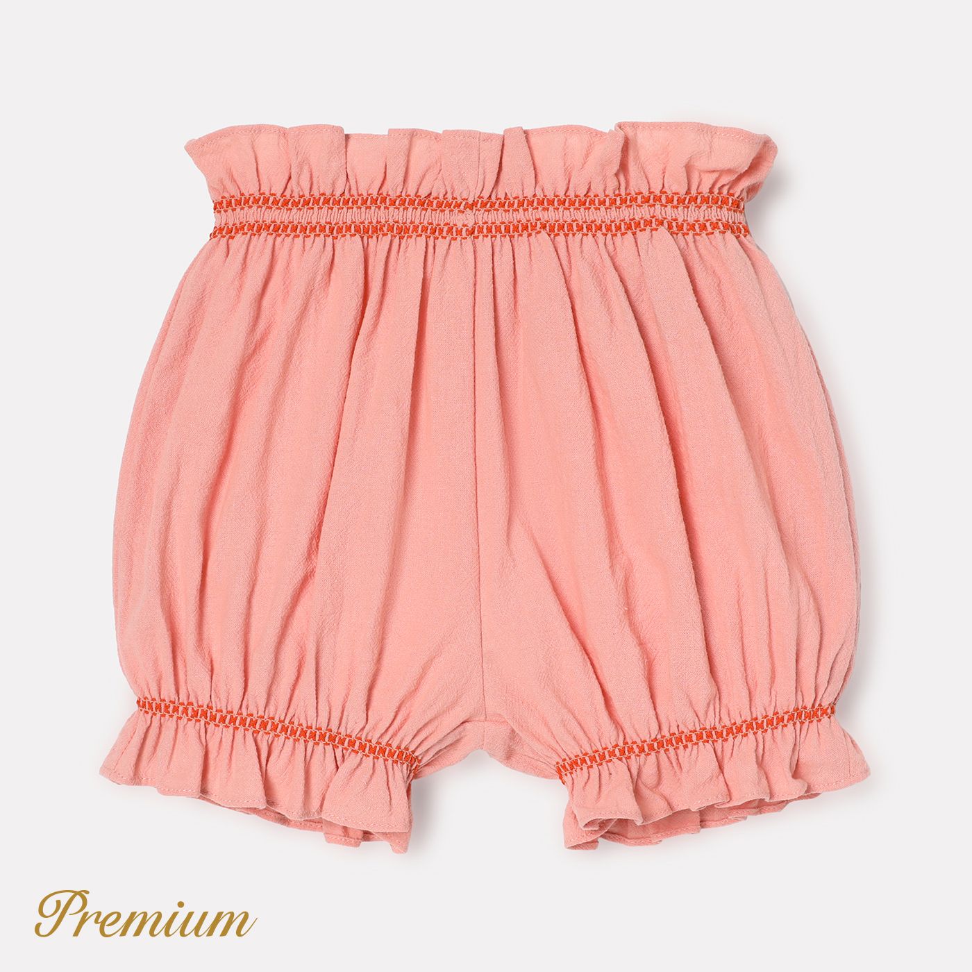 Baby Girl 100% Cotton Allover Floral Print Shorts