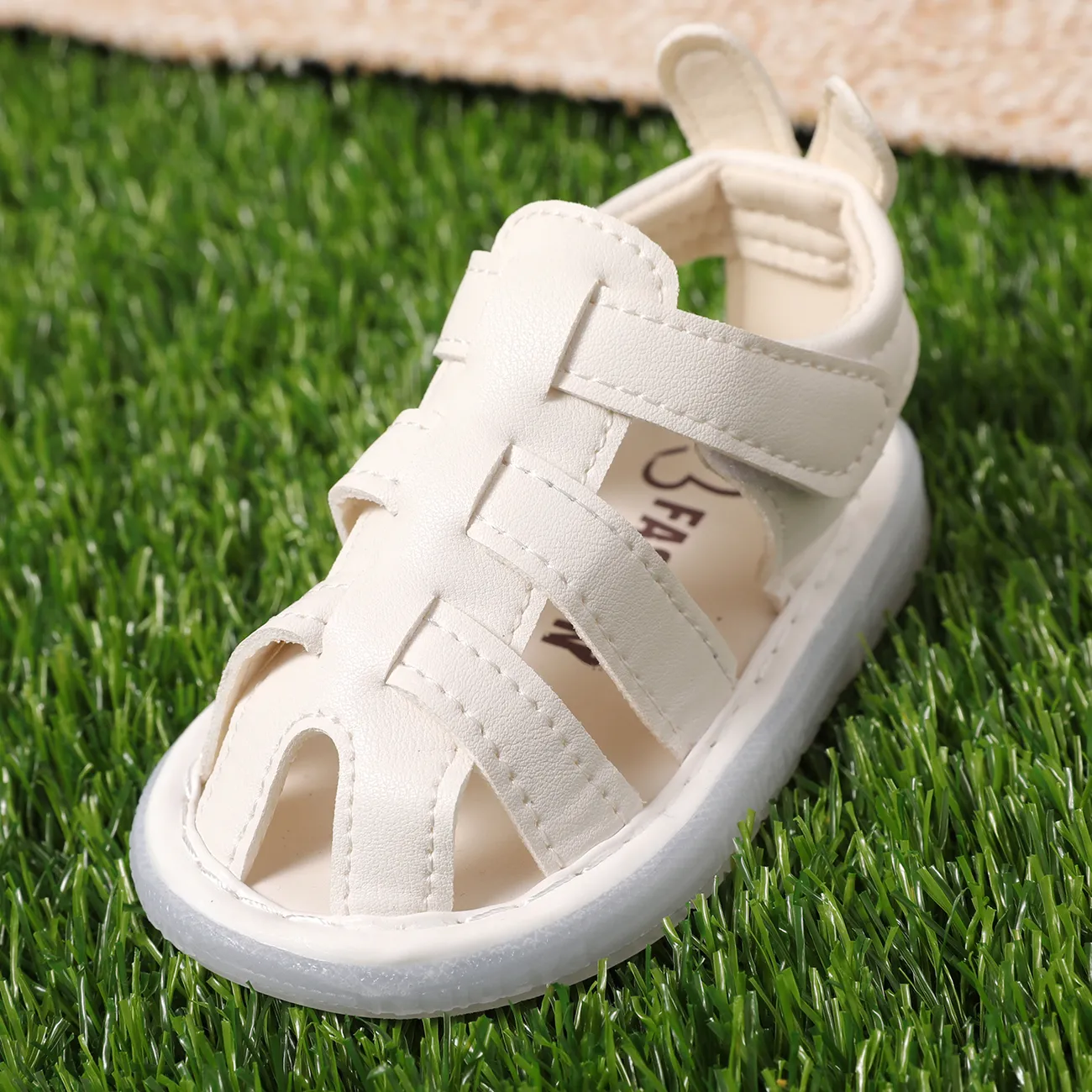 Baby/Toddler Luminous Casual Toddler Sandals White big image 1