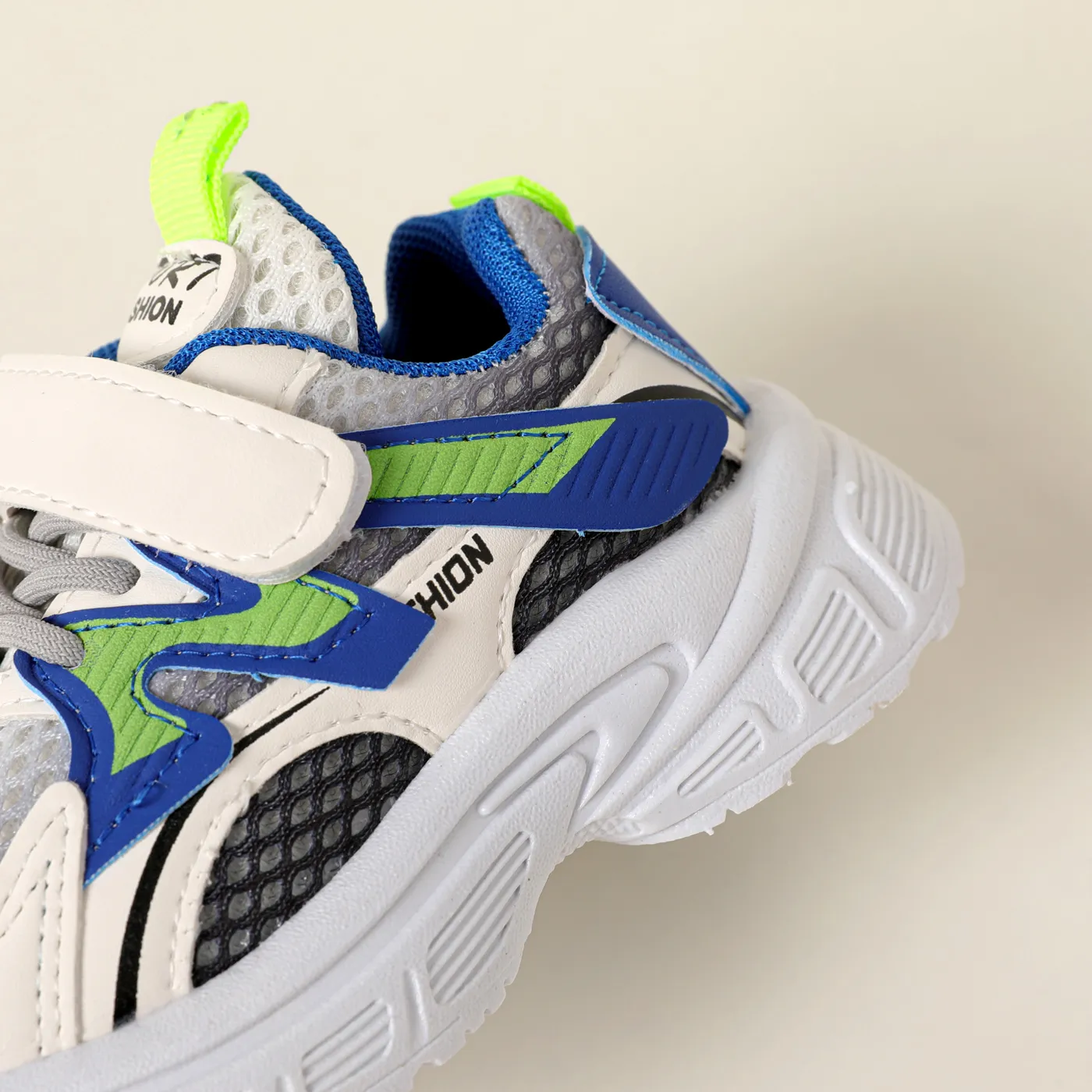 Toddler/Kid Letter Pattern Texture Sport Shoes Dark Blue image 6