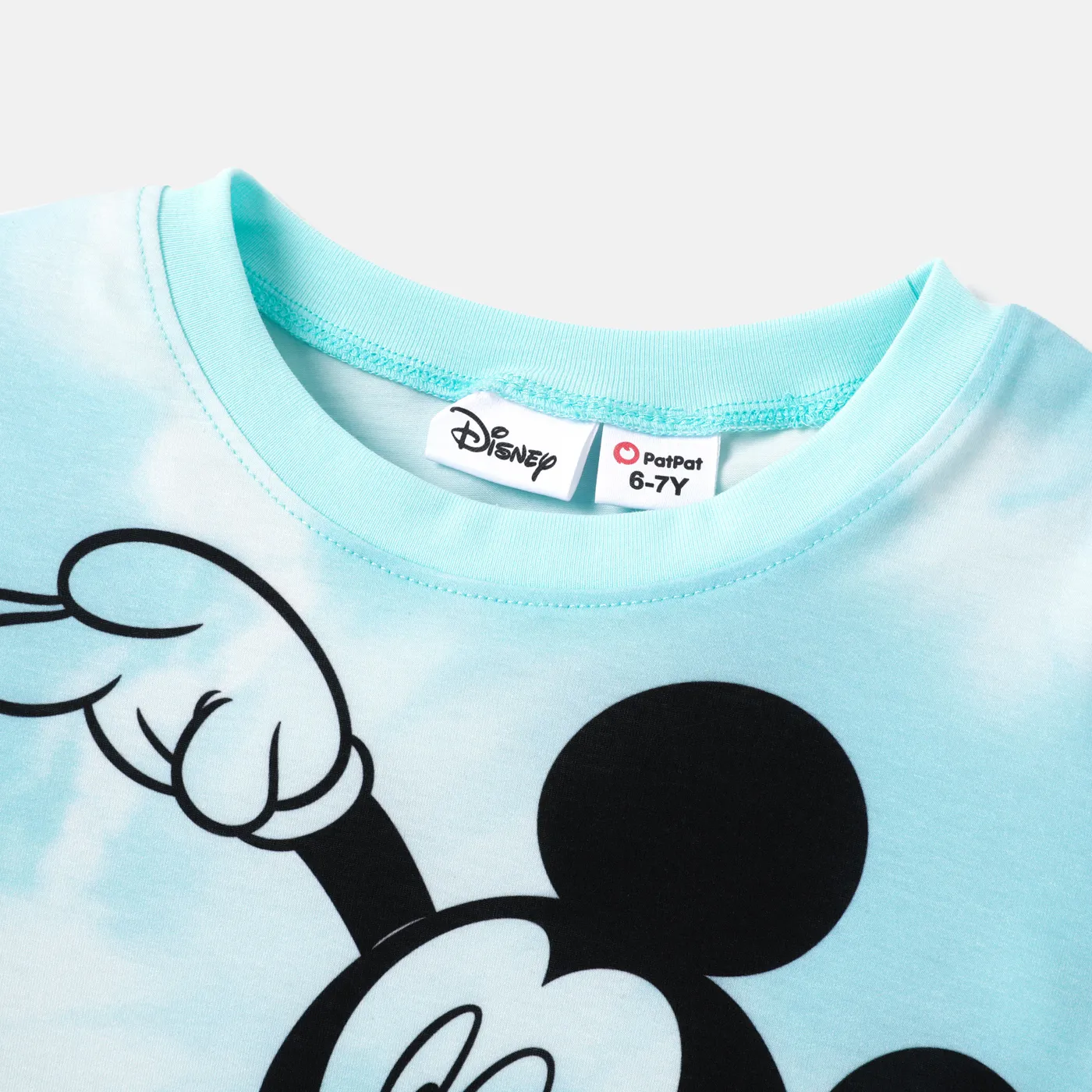 Disney Mickey and Friends Toddler/Kid Girl Character Print Naia™ Short-sleeve Tee Light Blue image 4