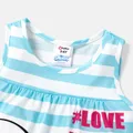 The Smurfs Toddler Girl Naia™ Stripe/Lemon & Character Print Tank Dress  image 5