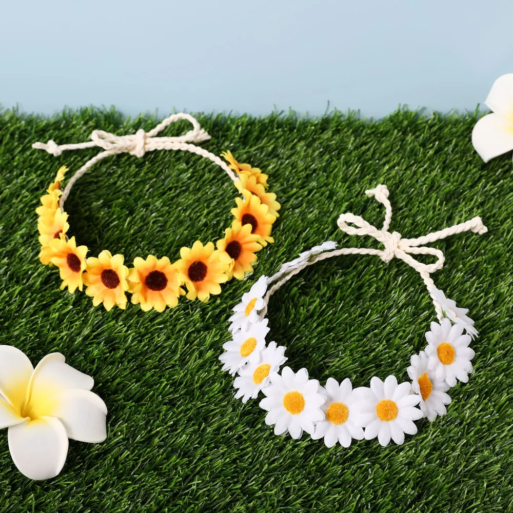 2-pack Women/Kid Sunflower Decor Hair Band big image 7