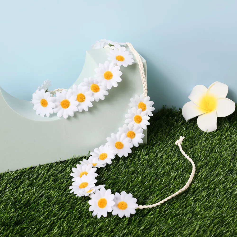 2-pack Women/Kid Sunflower Decor Hair Band big image 2