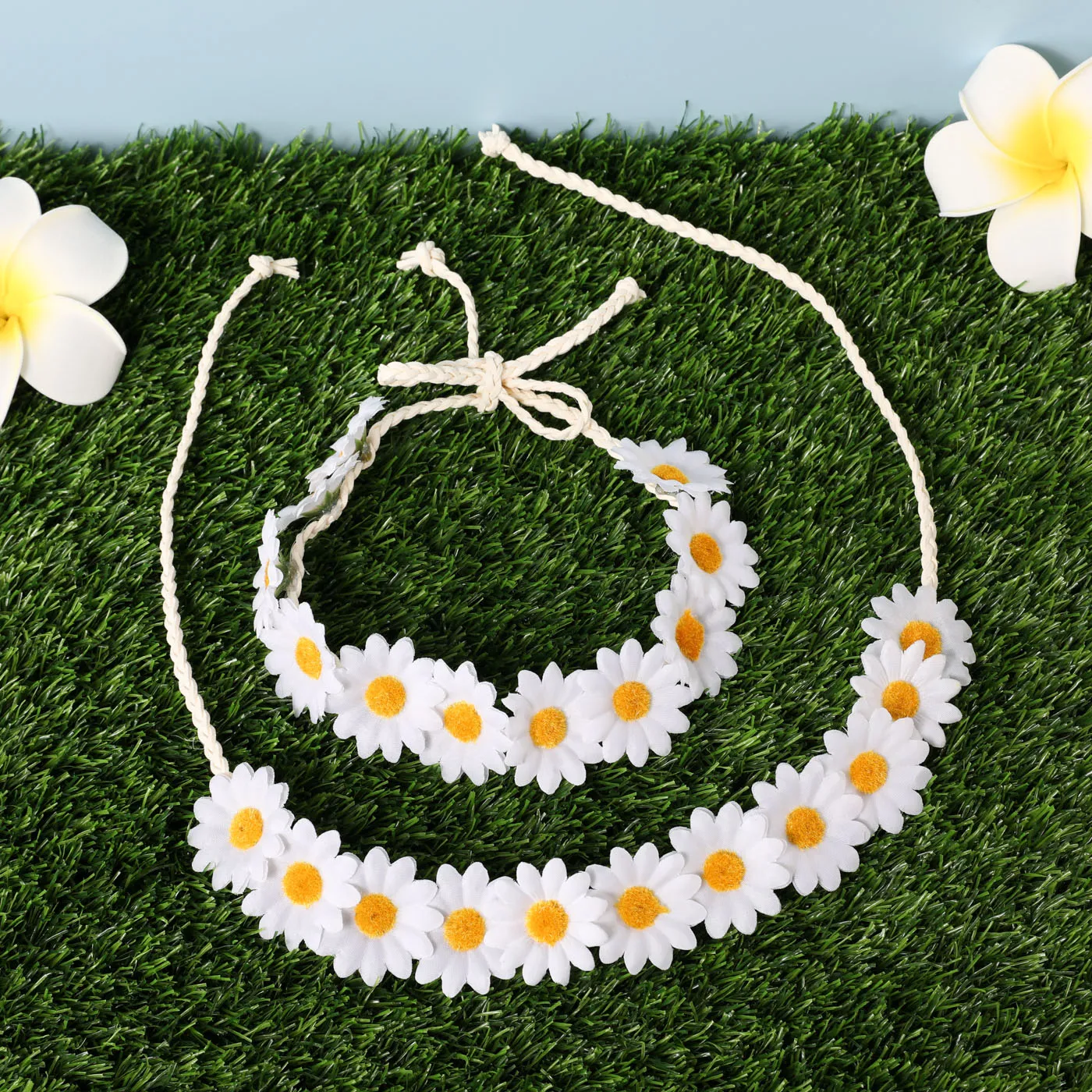 2-pack Women/Kid Sunflower Decor Hair Band  image 1