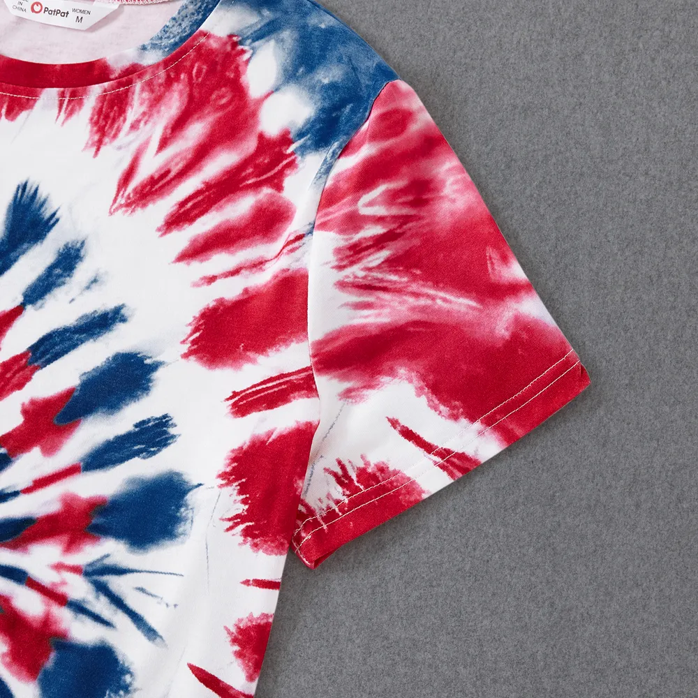 Independence Day Family Matching Tie Dye Short-sleeve Tee  big image 15