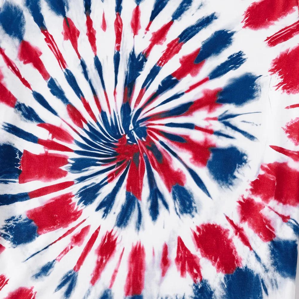 Independence Day Family Matching Tie Dye Short-sleeve Tee  big image 16