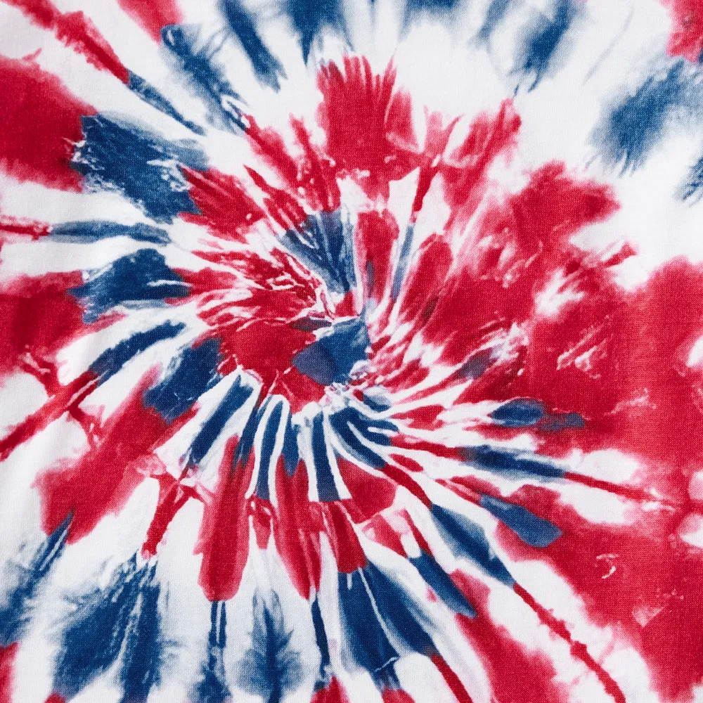 Independence Day Family Matching Tie Dye Short-sleeve Tee  big image 9