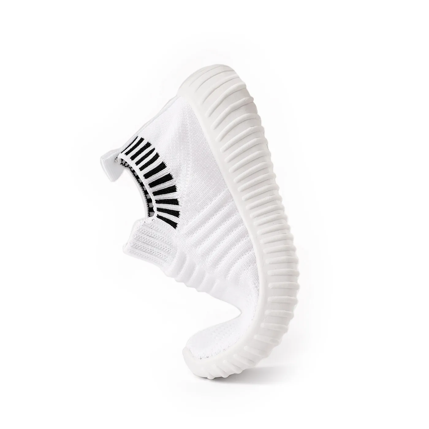 Toddler / Kid Knit Panel Slip-on Sports Shoes  image 3