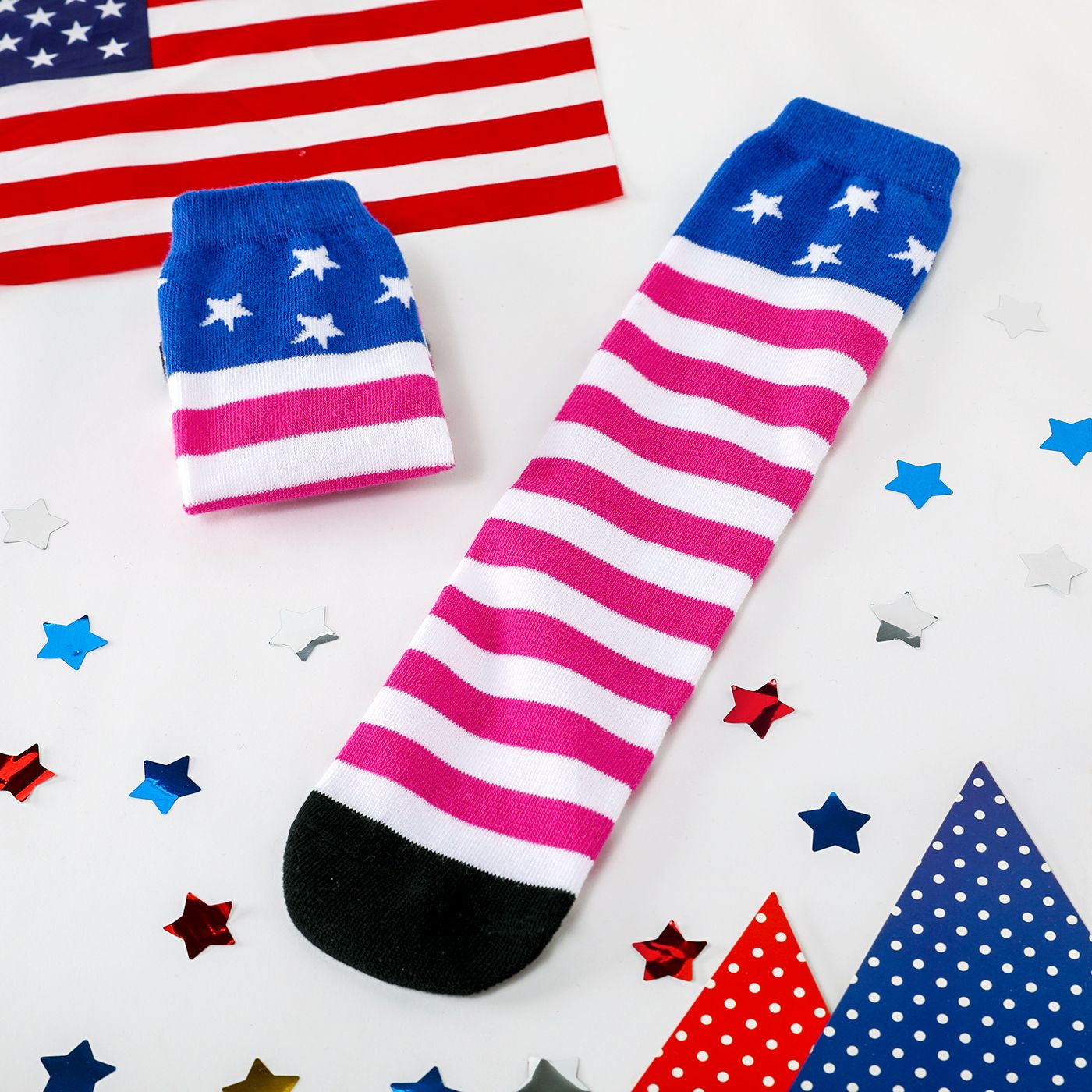 

Toddler Girl's Independence Day Stockings