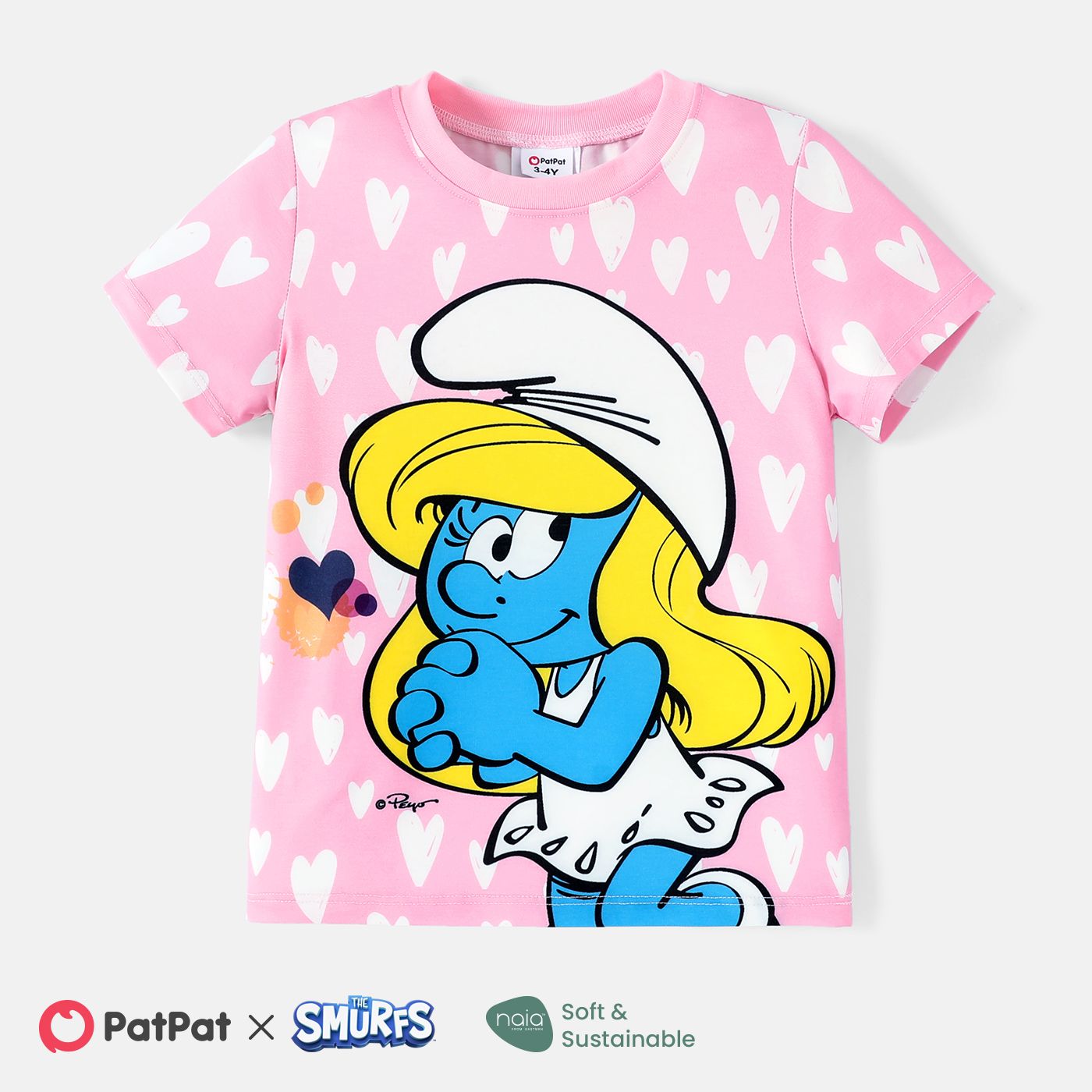 

The Smurfs Toddler Girl/Boy Character Print Naia™ Short-sleeve Tee