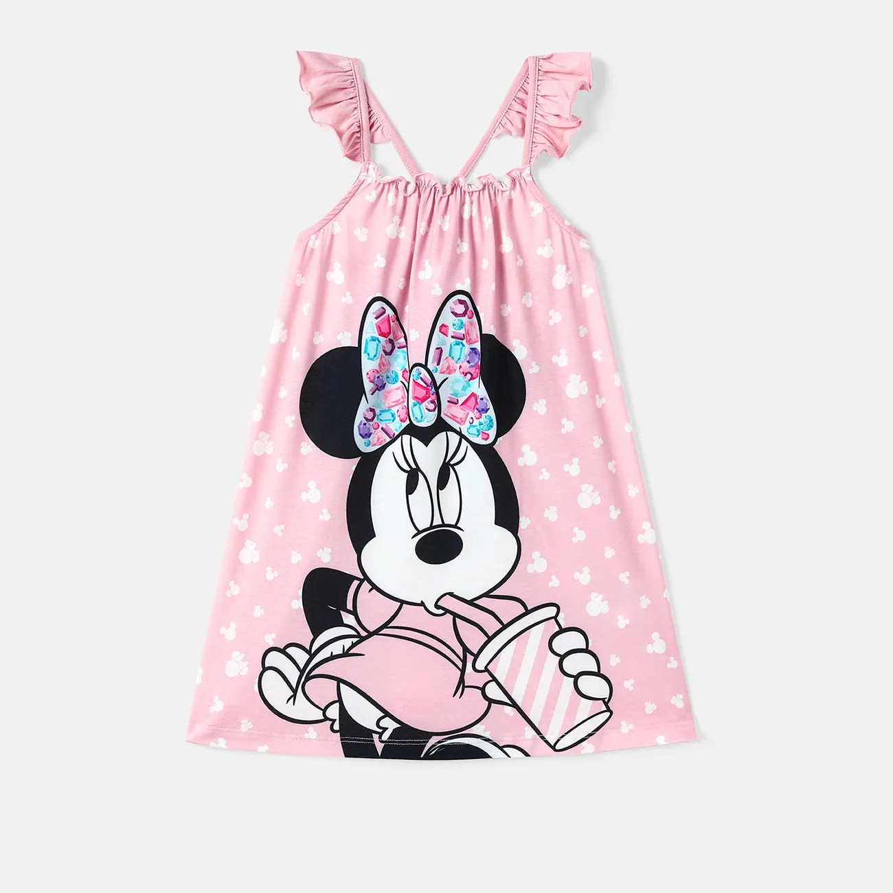 Disney Mickey and Friends Muttertag Ärmellos Kleider Mama und ich rosa big image 1