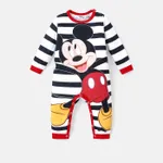 Disney Mickey and Friends Baby Girl/Boy Naia™ Character & Polka Dots/Stripe Print Jumpsuit  image 5