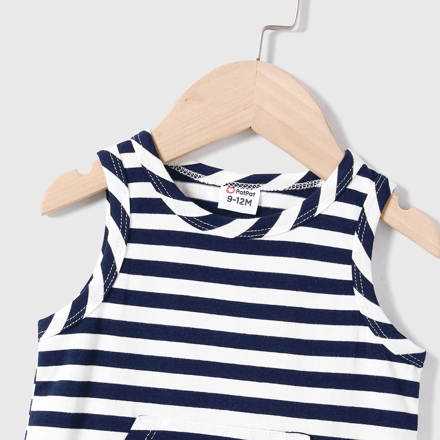 Mommy and Me Cotton Striped Halterneck Dresses  big image 6