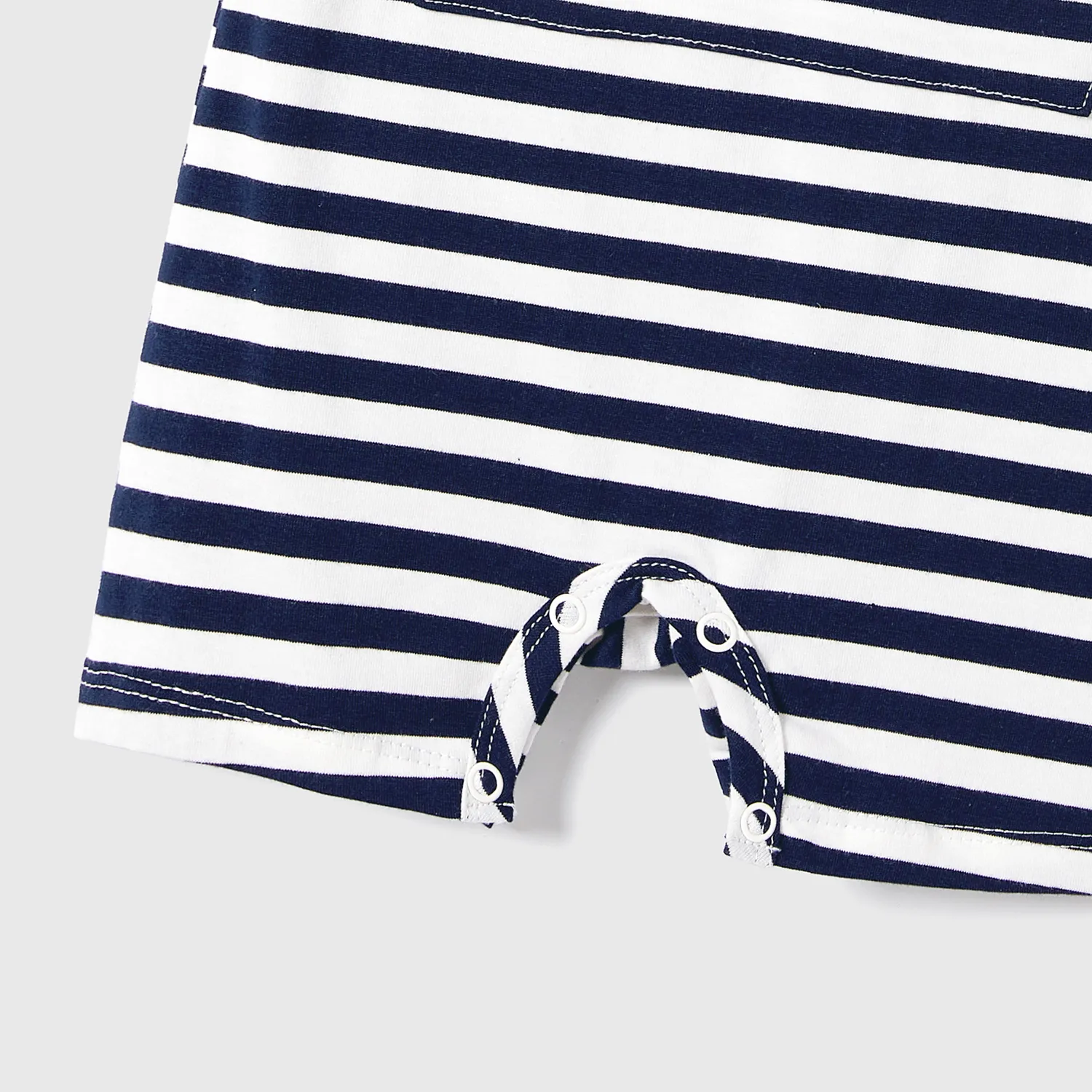 Mommy and Me Cotton Striped Halterneck Dresses  image 4