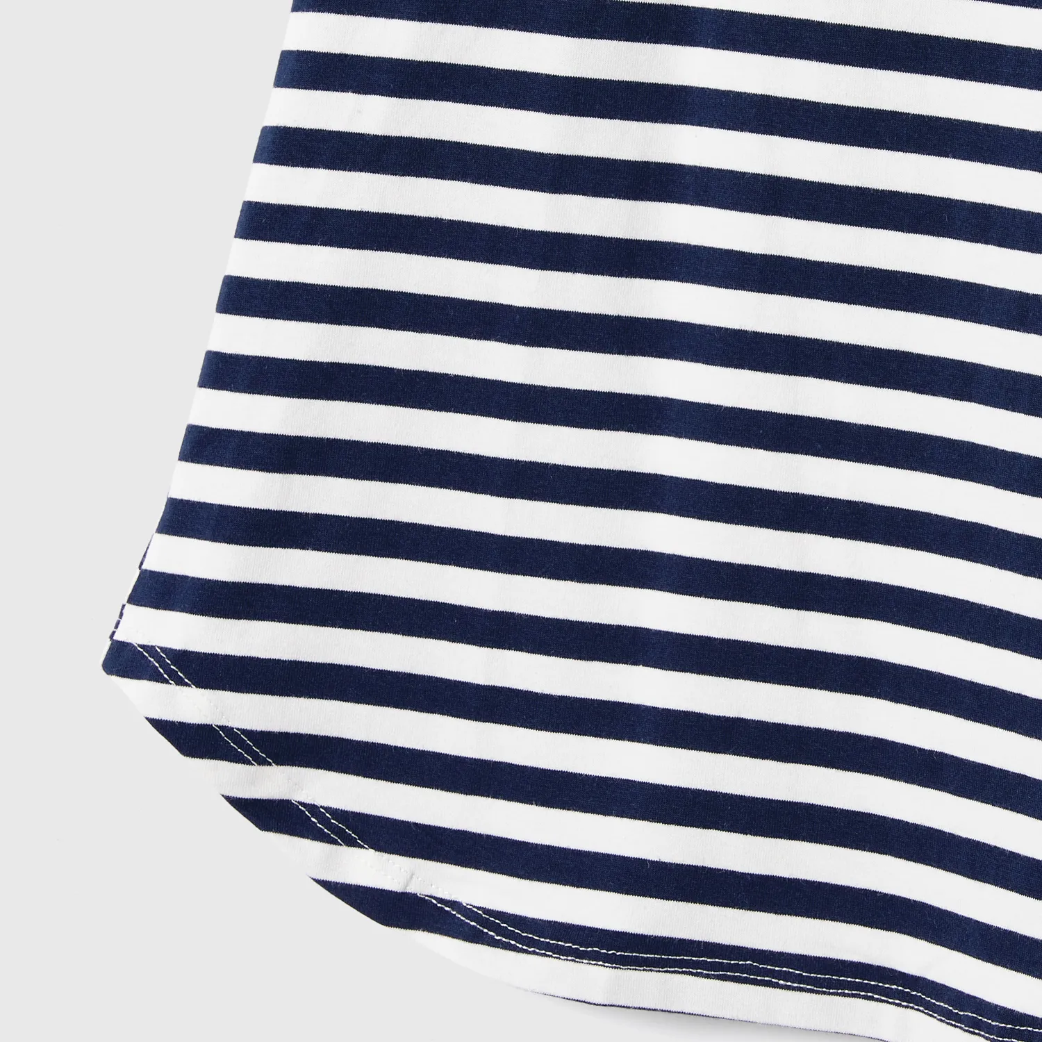Mommy and Me Cotton Striped Halterneck Dresses  big image 9