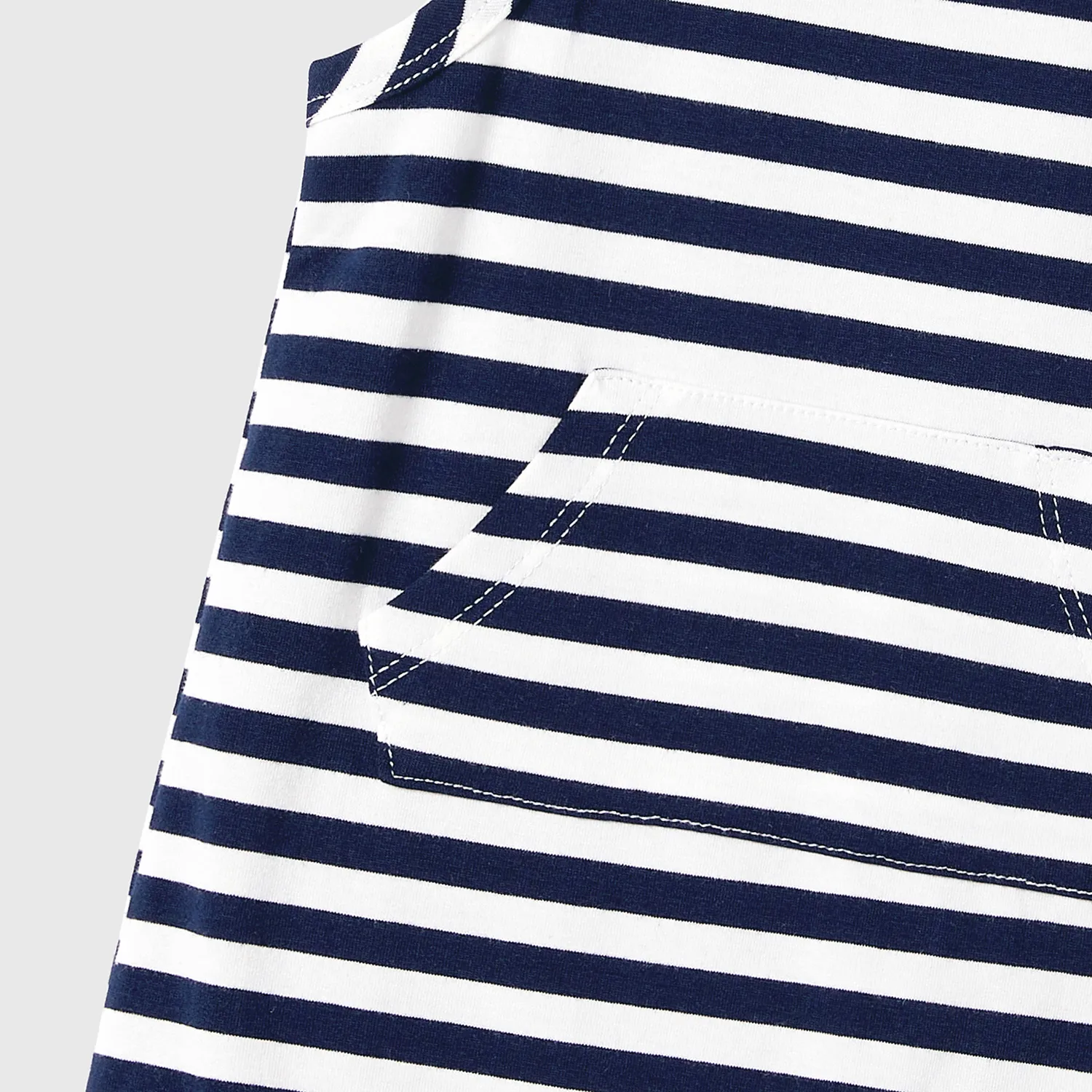 Mommy and Me Cotton Striped Halterneck Dresses  image 5