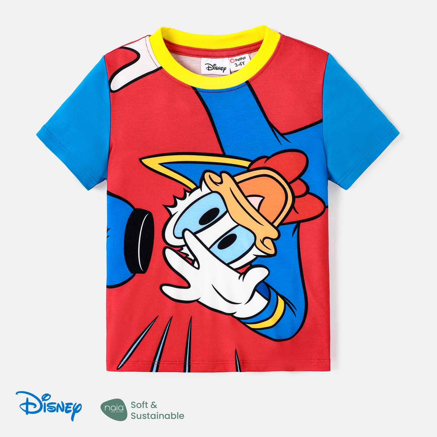 

Disney Mickey and Friends Toddler Girl/Boy Character Print Naia™ Short-sleeve Tee