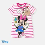 Disney Mickey and Friends Baby/Toddler Boy/Girl Short-sleeve Graphic Naia™ Romper COLOREDSTRIPES