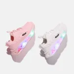Toddler/Kids LED Lace-up Front Soft Sole Breathable Sporty Shoes  image 2