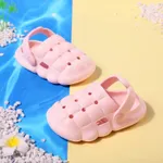 Bebê / Toddler / Kid Cute Sapatos ocos Rosa