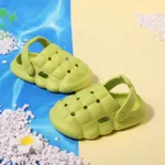أحذية جوفاء لطيفة للأطفال الرضع / الأطفال أخضر باهت