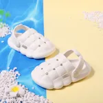 أحذية جوفاء لطيفة للأطفال الرضع / الأطفال أبيض