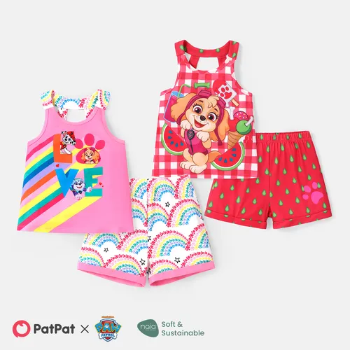 PAW Patrol Toddler Girl/Boy 2pcs Naia™ Character Print Tank Top and Shorts Set